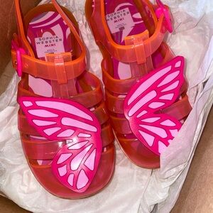 Sophia Webster Kids Pink and Orange Sandals